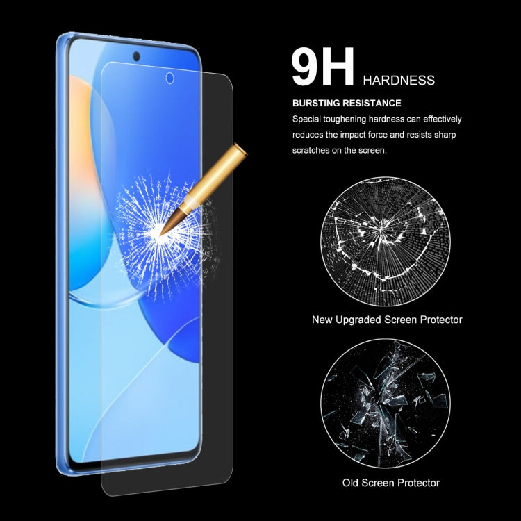 10 PCS For Huawei Nova 9 SE ENKAY 0.26mm 9H 2.5D Tempered Glass Film by ENKAY