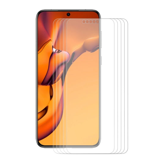5 PCS For Huawei P50E ENKAY 0.26mm 9H 2.5D Tempered Glass Film by ENKAY