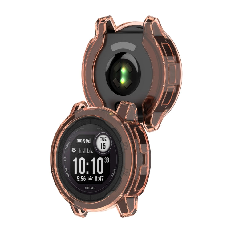 For Garmin Instinct 2 Shockproof TPU Soft Watch Protective Case(Blue) by bashfashion