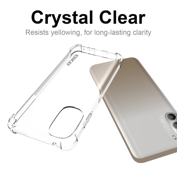 For Motorola Moto G 5G 2022 ENKAY Clear TPU Shockproof Case by ENKAY