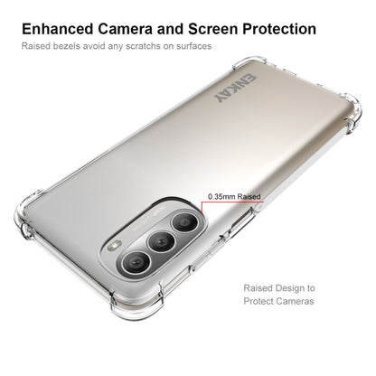 For Motorola Moto G Stylus 5G 2022 ENKAY Clear TPU Shockproof Case by ENKAY