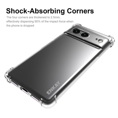 For Google Pixel 7 ENKAY Clear TPU Shockproof Case by ENKAY