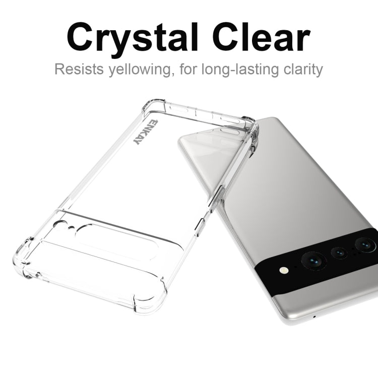 For Google Pixel 7 Pro ENKAY Clear TPU Shockproof Case by ENKAY