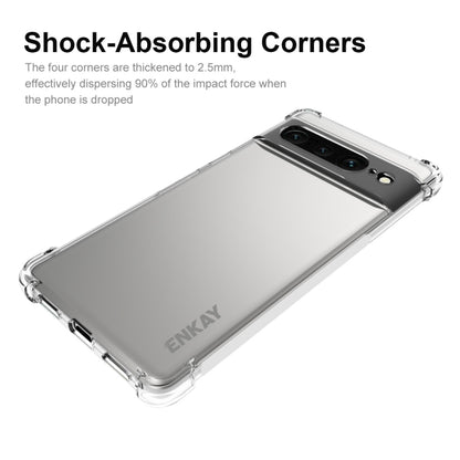 For Google Pixel 7 Pro ENKAY Clear TPU Shockproof Case by ENKAY