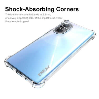 For Huawei Nova 9 SE ENKAY Clear TPU Shockproof Case by ENKAY