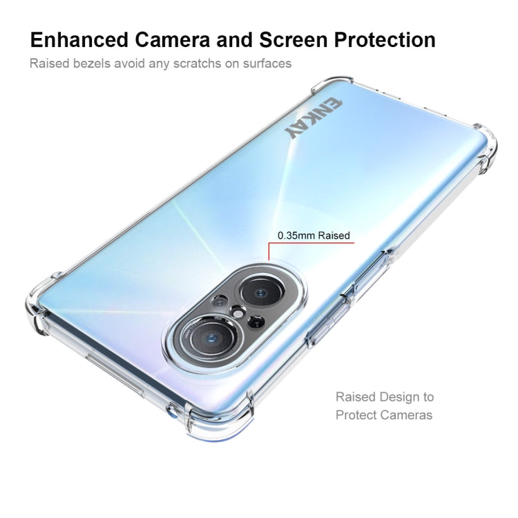 For Huawei Nova 9 SE ENKAY Clear TPU Shockproof Case by ENKAY