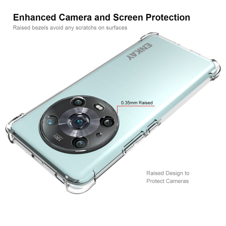For Honor Magic4 Pro ENKAY Clear TPU Shockproof Case by ENKAY