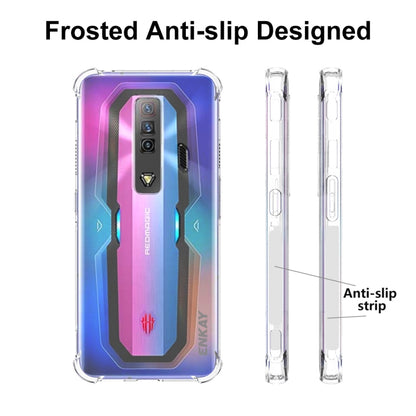 For ZTE Nubia Red Magic 7 ENKAY Clear TPU Shockproof Case by ENKAY