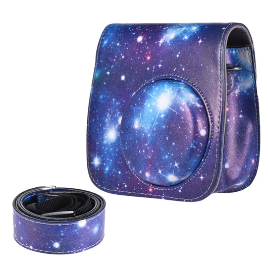 Universe Pattern Full Body Camera PU Leather Case Bag with Strap for FUJIFILM instax mini 9 / mini 8+ / mini 8 by bashfashion