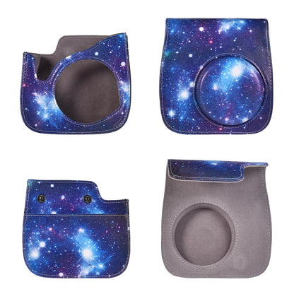 Universe Pattern Full Body Camera PU Leather Case Bag with Strap for FUJIFILM instax mini 9 / mini 8+ / mini 8 by bashfashion