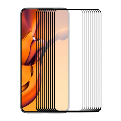 10 PCS For Huawei P50E ENKAY Full Glue 0.26mm 9H 2.5D Tempered Glass Full Film by ENKAY