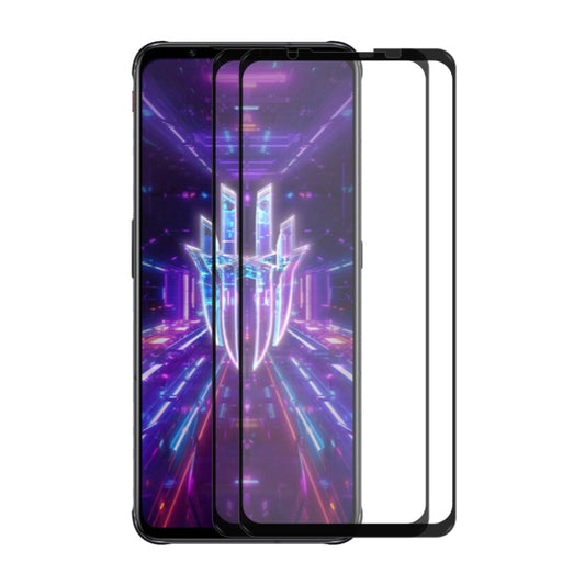 2 PCS For ZTE Nubia Red Magic 7 ENKAY Full Glue 0.26mm 9H 2.5D Tempered Glass Full Film by ENKAY