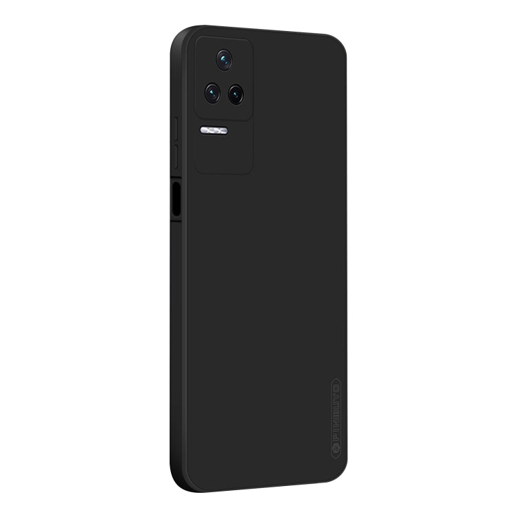 For Xiaomi Redmi K50 / K50 Pro PINWUYO Sense Series Liquid Silicone TPU Phone Case(Black) by PINWUYO