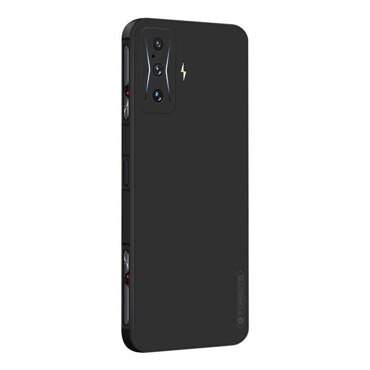 For Xiaomi Redmi K50 Gaming PINWUYO Sense Series Liquid Silicone TPU Phone Case(Black) by PINWUYO
