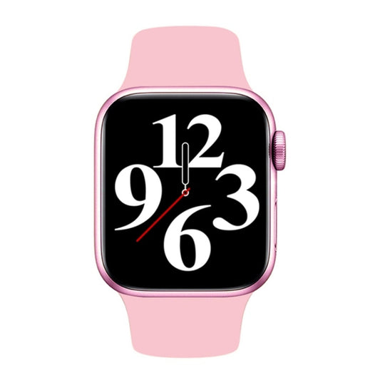 CT7 1.7 inch Color Screen Smart Watch,Support Heart Rate Monitoring/Blood Pressure Monitoring(Pink) by bashfashion
