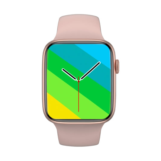 W7 1.8 inch Color Screen Smart Watch, Support Heart Rate Monitoring/Blood Pressure Monitoring(Pink) by bashfashion