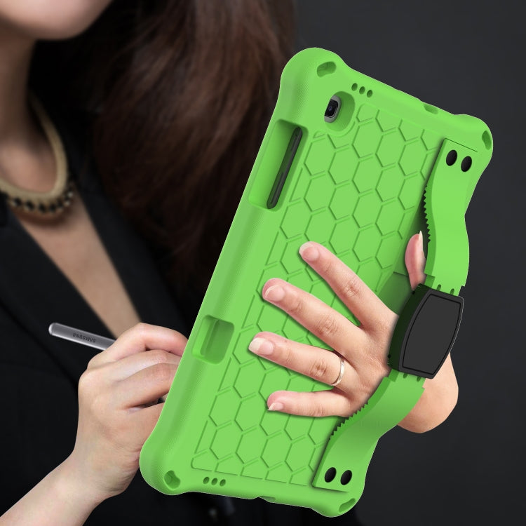 For Lenovo X306 / X606 / K10 Honeycomb EVA + PC Shockproof Tablet Case with Strap(Green+Black) by bashfashion
