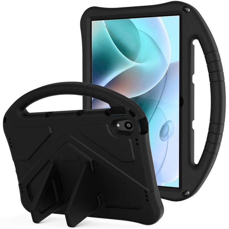 For Motorola Moto Tab G70 EVA Shockproof Tablet Case with Holder(Black) by bashfashion