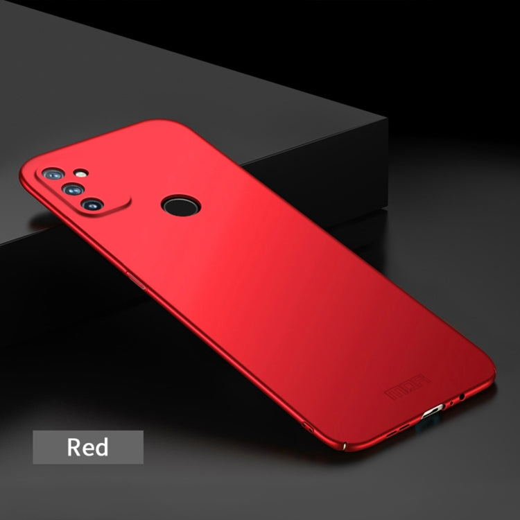 For OnePlus Nord N100 5G MOFI Frosted PC Ultra-thin Hard Case(Red) by MOFI