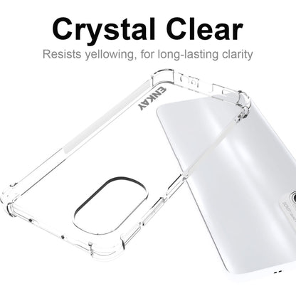 For Motorola Moto G52 ENKAY Clear TPU Shockproof Phone Case by ENKAY