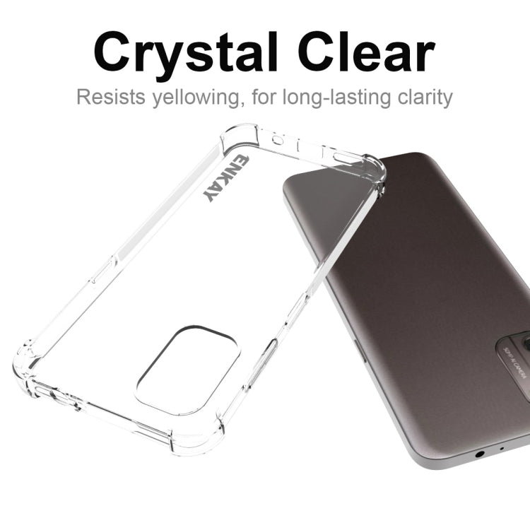 For Nokia G21 / G11 ENKAY Clear TPU Shockproof Phone Case by ENKAY
