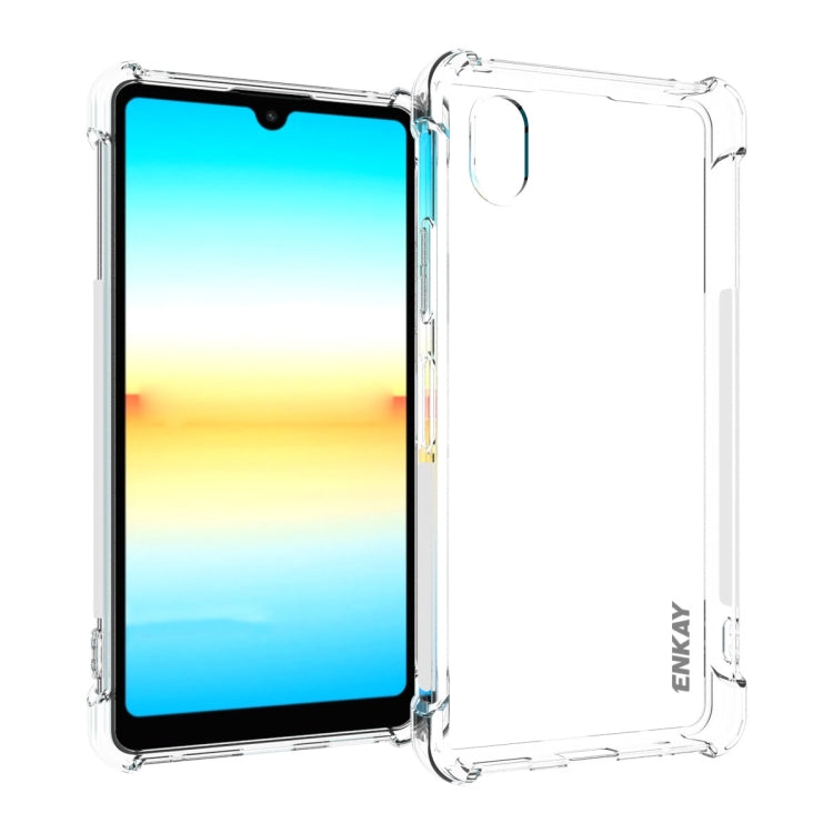 For Sony Xperia Ace III ENKAY Clear TPU Shockproof Phone Case by ENKAY