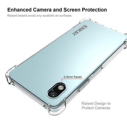 For Sony Xperia Ace III ENKAY Clear TPU Shockproof Phone Case by ENKAY