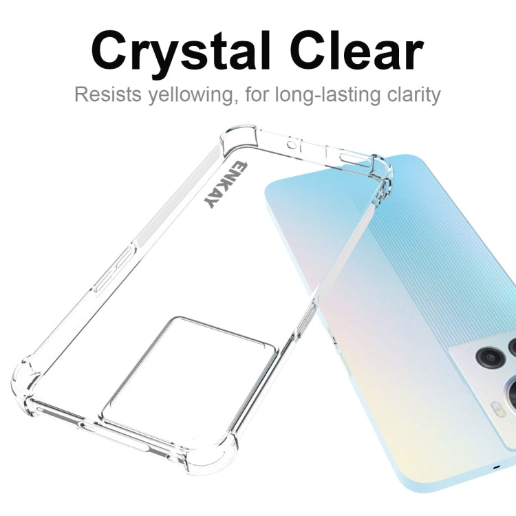 For OnePlus Ace ENKAY Clear TPU Shockproof Phone Case by ENKAY