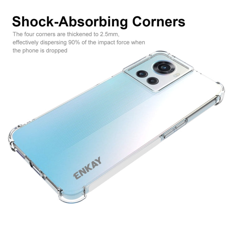 For OnePlus Ace ENKAY Clear TPU Shockproof Phone Case by ENKAY