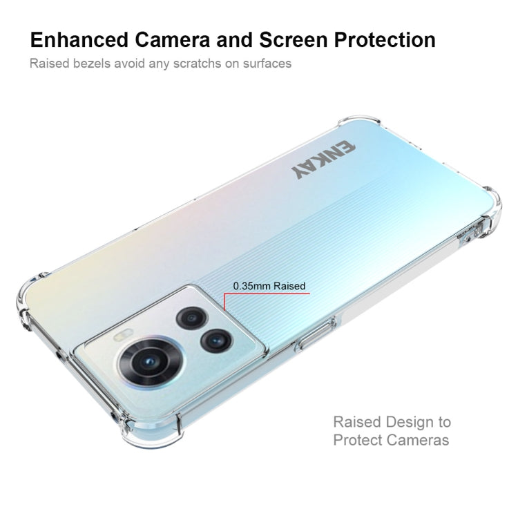For OnePlus Ace ENKAY Clear TPU Shockproof Phone Case by ENKAY