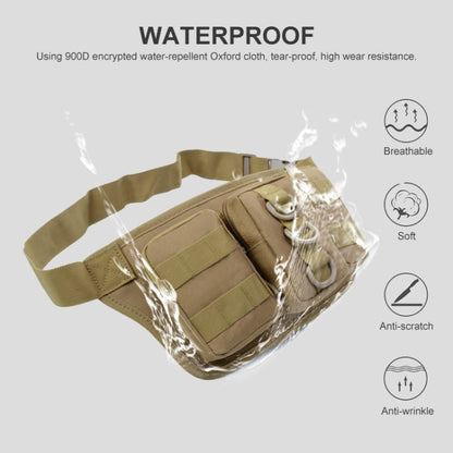 JUNSUNMAY J010 2L Waterproof Outdoor Sports Multifunction Waist Bag(Army Green) by JUNSUNMAY