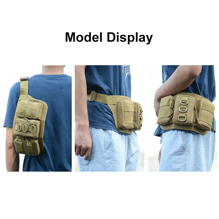 JUNSUNMAY J010 2L Waterproof Outdoor Sports Multifunction Waist Bag(Army Green) by JUNSUNMAY
