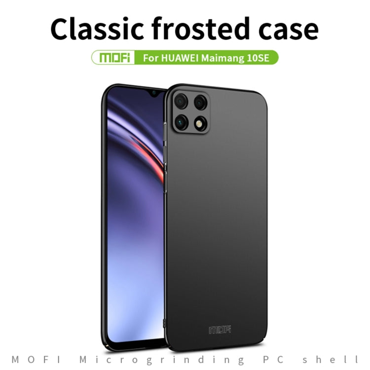 For Huawei Maimang10 SE MOFI Frosted PC Ultra-thin Hard Case(Black) by MOFI