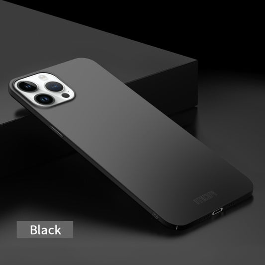 For iPhone 14 Pro MOFI Frosted PC Ultra-thin Hard Case (Black) by MOFI