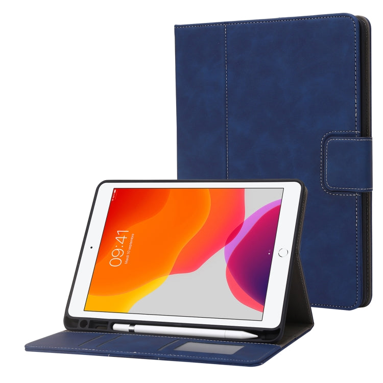 Calf Texture Horizontal Flip Leather Tablet Case For iPad Air / Air 2 / Pro 9.7 (Dark Blue) by bashfashion