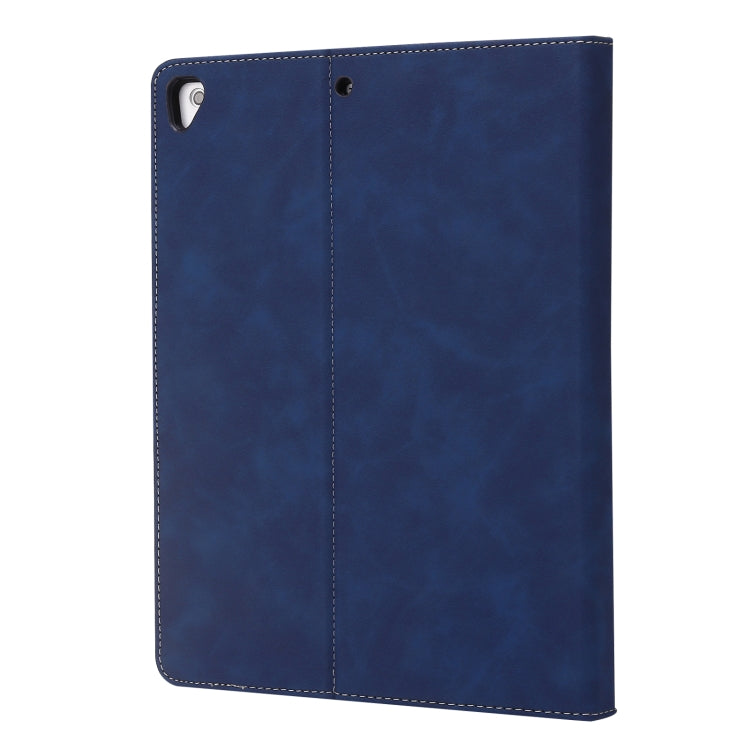 Calf Texture Horizontal Flip Leather Tablet Case For iPad Air / Air 2 / Pro 9.7 (Dark Blue) by bashfashion