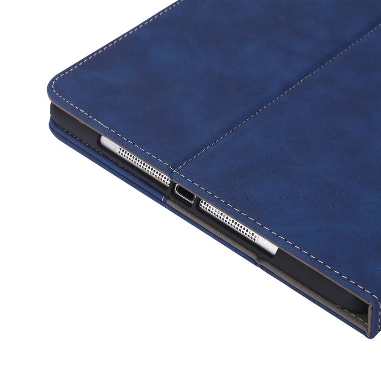 Calf Texture Horizontal Flip Leather Tablet Case For iPad Air / Air 2 / Pro 9.7 (Dark Blue) by bashfashion