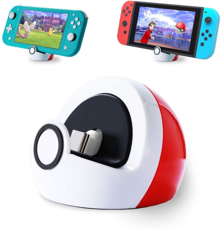 For Nintendo Switch and Switch Lite NS Nintendo Game Console Mini Portable Charging Dock Stand by bashfashion
