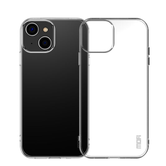 For iPhone 14 MOFI Ming Series Ultra-thin TPU Phone Case (Transparent) by MOFI