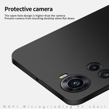 For OnePlus Ace 5G / 10R 5G MOFI Frosted PC Ultra-thin Hard Case(Blue) by MOFI