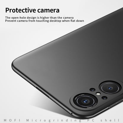 For Huawei Nova9 SE MOFI Frosted PC Ultra-thin Hard Case(Black) by MOFI