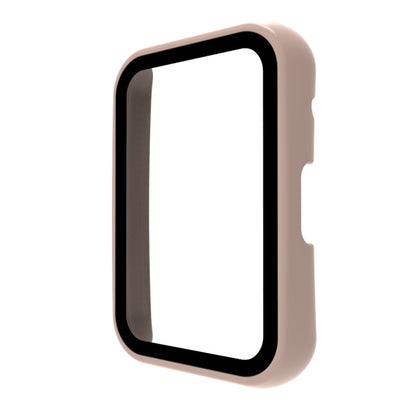 For OPPO Watch Free PC+ Toughened Film Fully Enclosed Protective Watch Case(Pink) by bashfashion