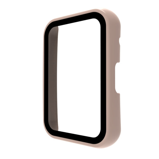 For Huawei Watch Fit PC+Toughened Film Fully Enclosed Protective Watch Case(Pink) by bashfashion