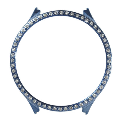 For Samsung Galaxy Watch 5 44mm TPU Shockproof Silicone Case With Diamond(Blue) by bashfashion