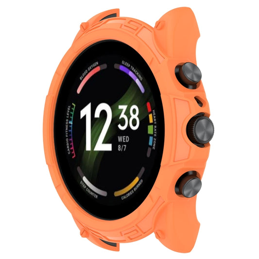 For Fossil Gen6 42mm Shockproof TPU Protective Watch Case(Orange) by bashfashion