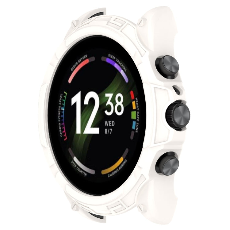 For Fossil Gen6 42mm Shockproof TPU Protective Watch Case(Ivory) by bashfashion