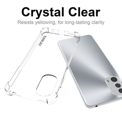 For Motorola Moto E32 / E32s ENKAY Transparent TPU Shockproof Phone Case by ENKAY