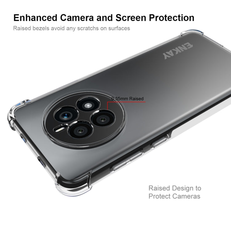 For Huawei Mate 50 ENKAY Transparent TPU Shockproof Phone Case by ENKAY