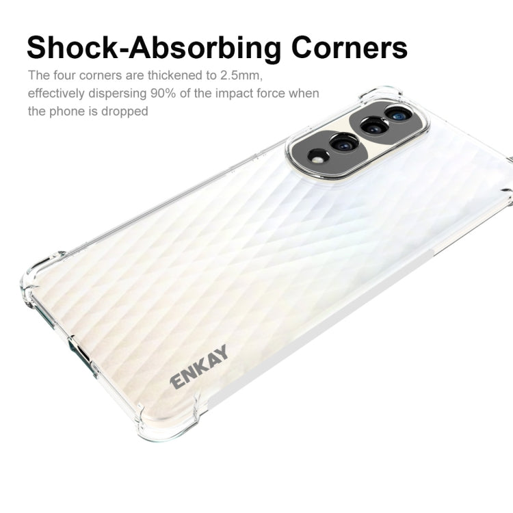 For Honor 70 Pro / 70 Pro+ ENKAY Transparent TPU Shockproof Phone Case by ENKAY