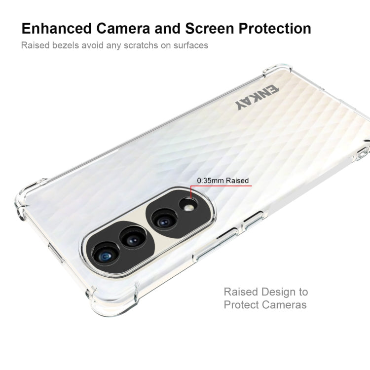 For Honor 70 Pro / 70 Pro+ ENKAY Transparent TPU Shockproof Phone Case by ENKAY